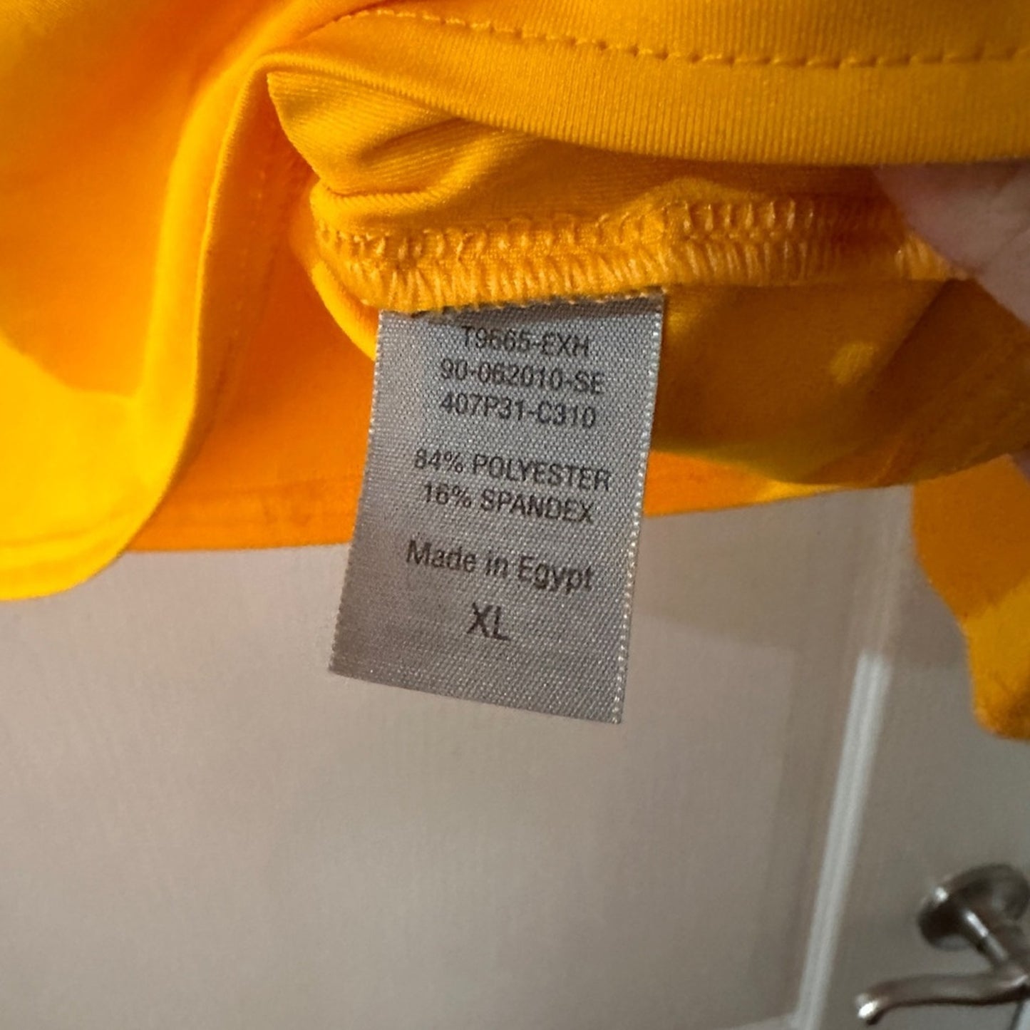 Champion yellow rash guard size XL