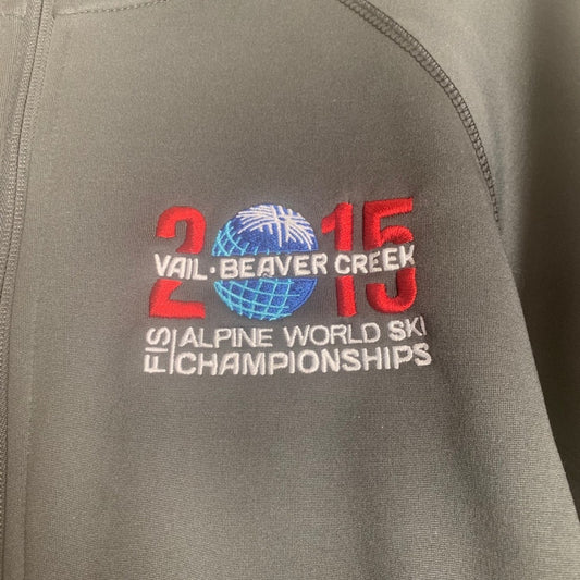Men’s world ski championship zip up hoodie size small