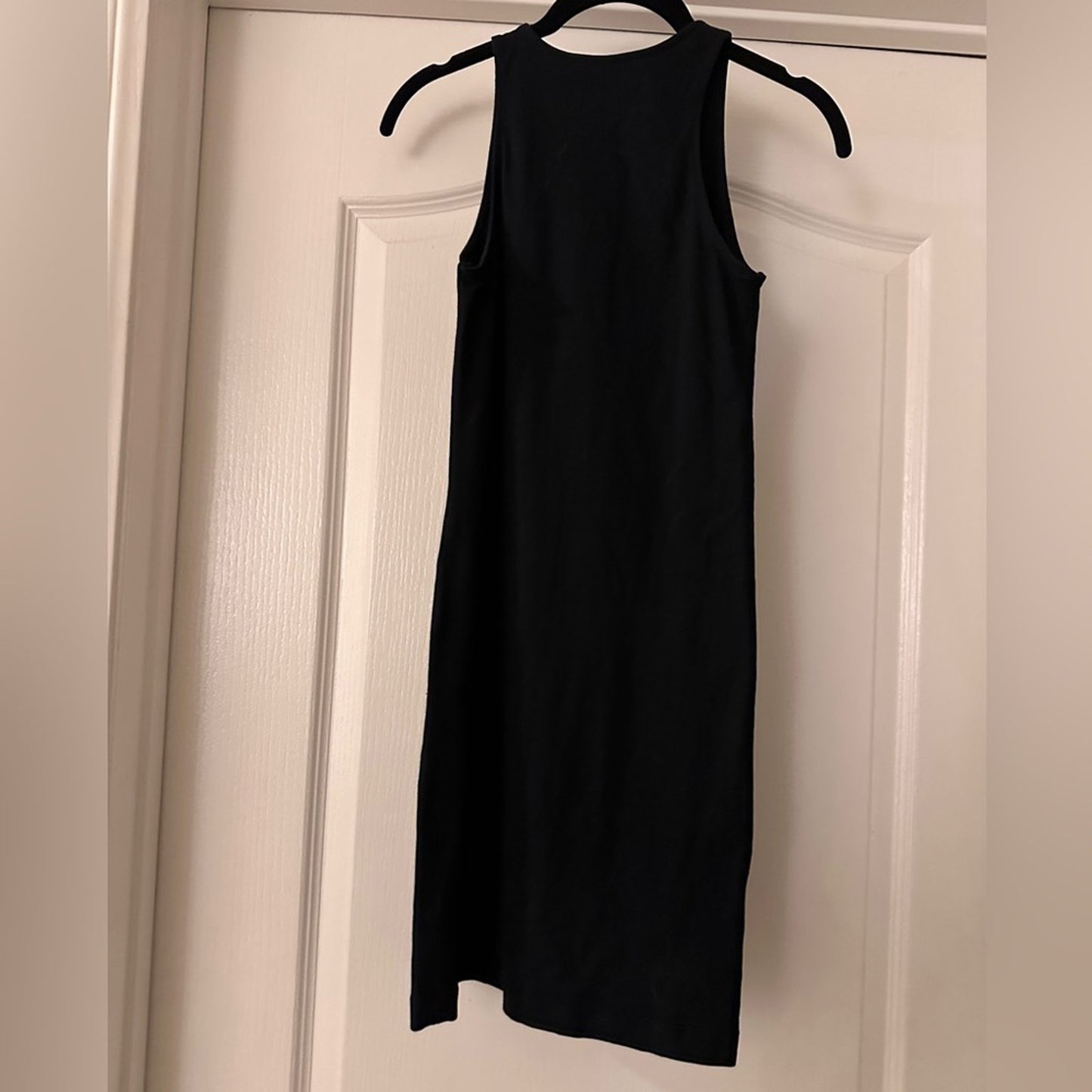 Divided black tank dress size small