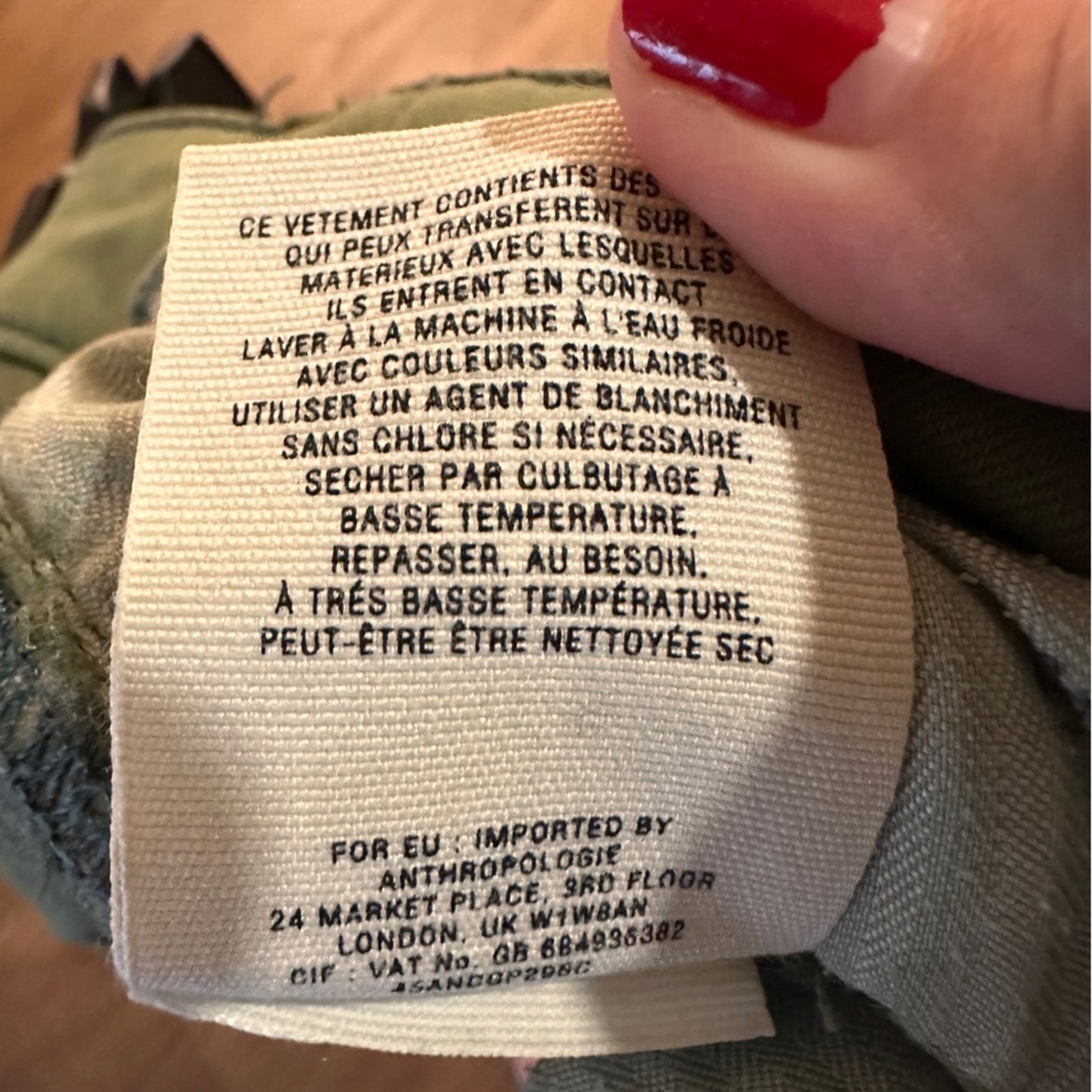 Pilcro green cargo pants size 27