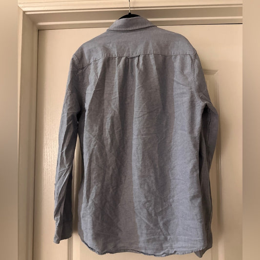 Aeropostale blue button down shirt size medium
