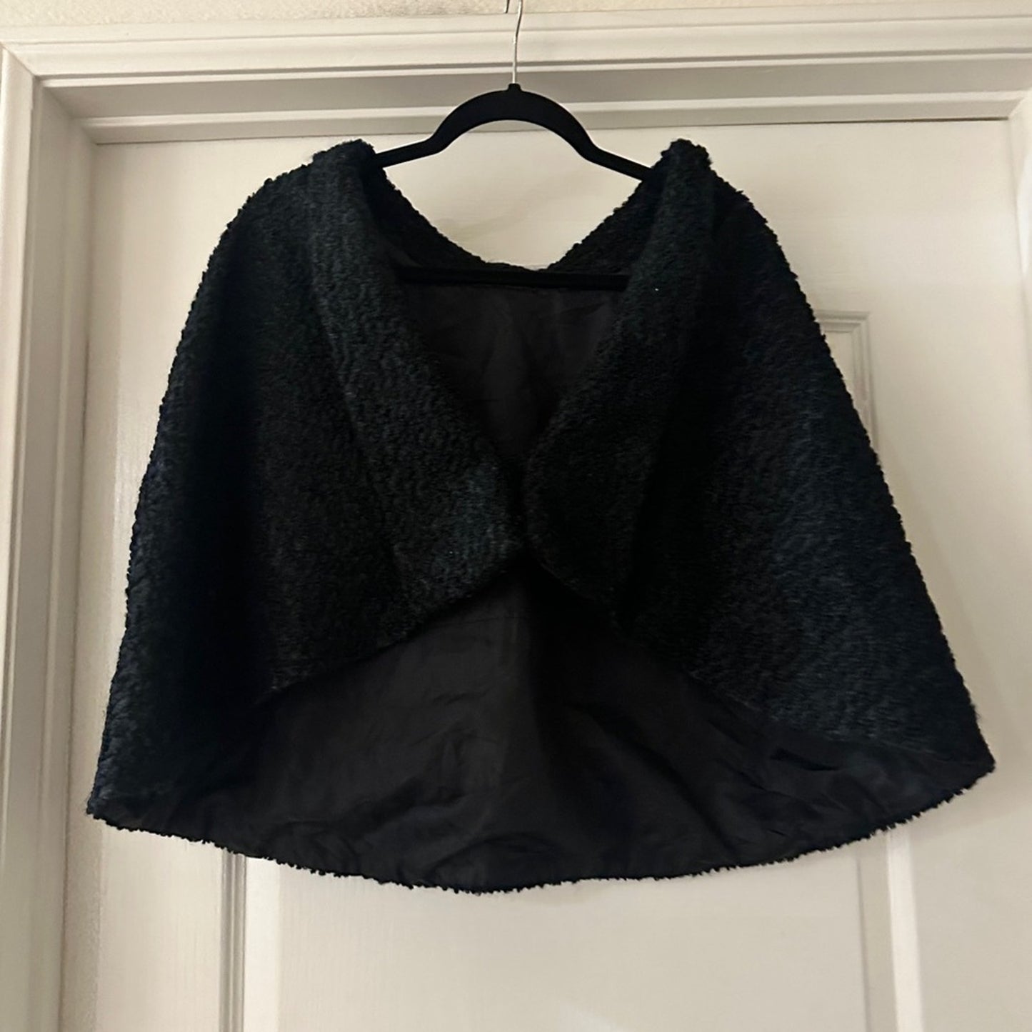 Beautiful black cape free size