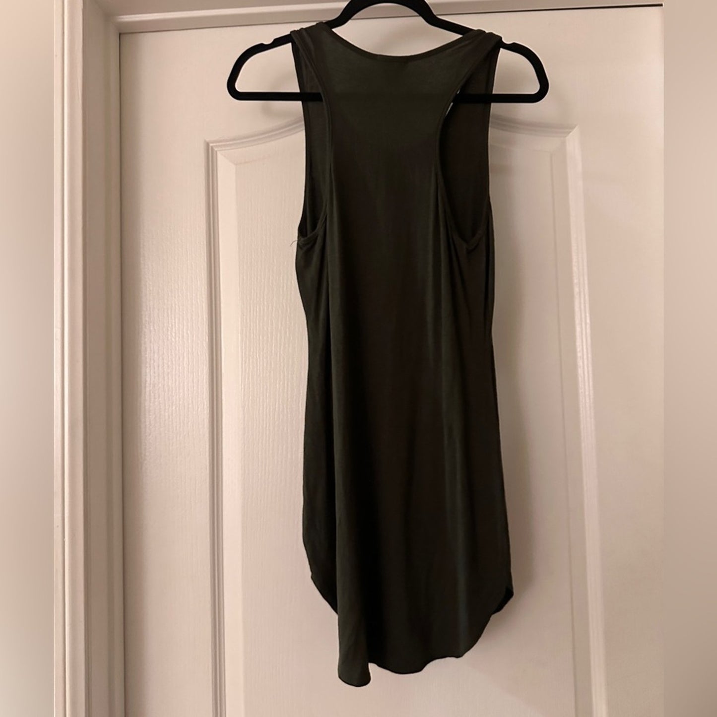 🍷Vintage Y2K wetseal green racer tank dress size large