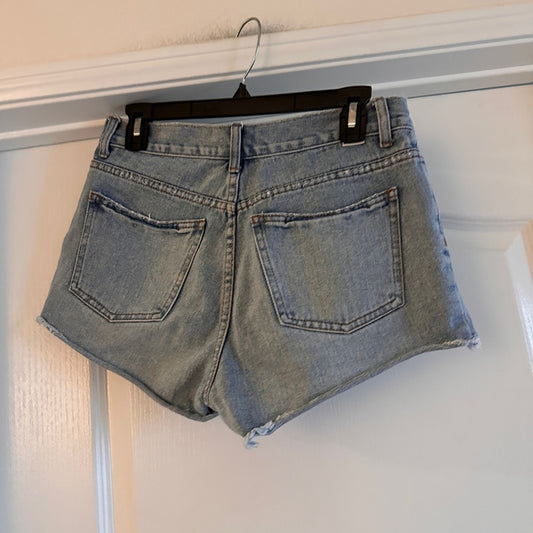 Billabong distressed denim shorts size medium