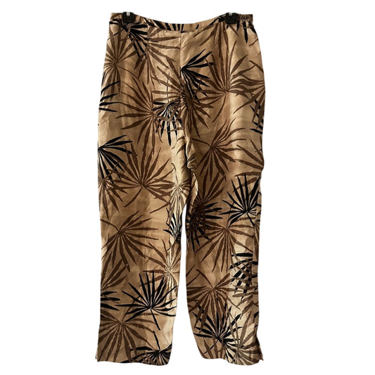 Vintage Valerie Stevens 100% silk pants size medium