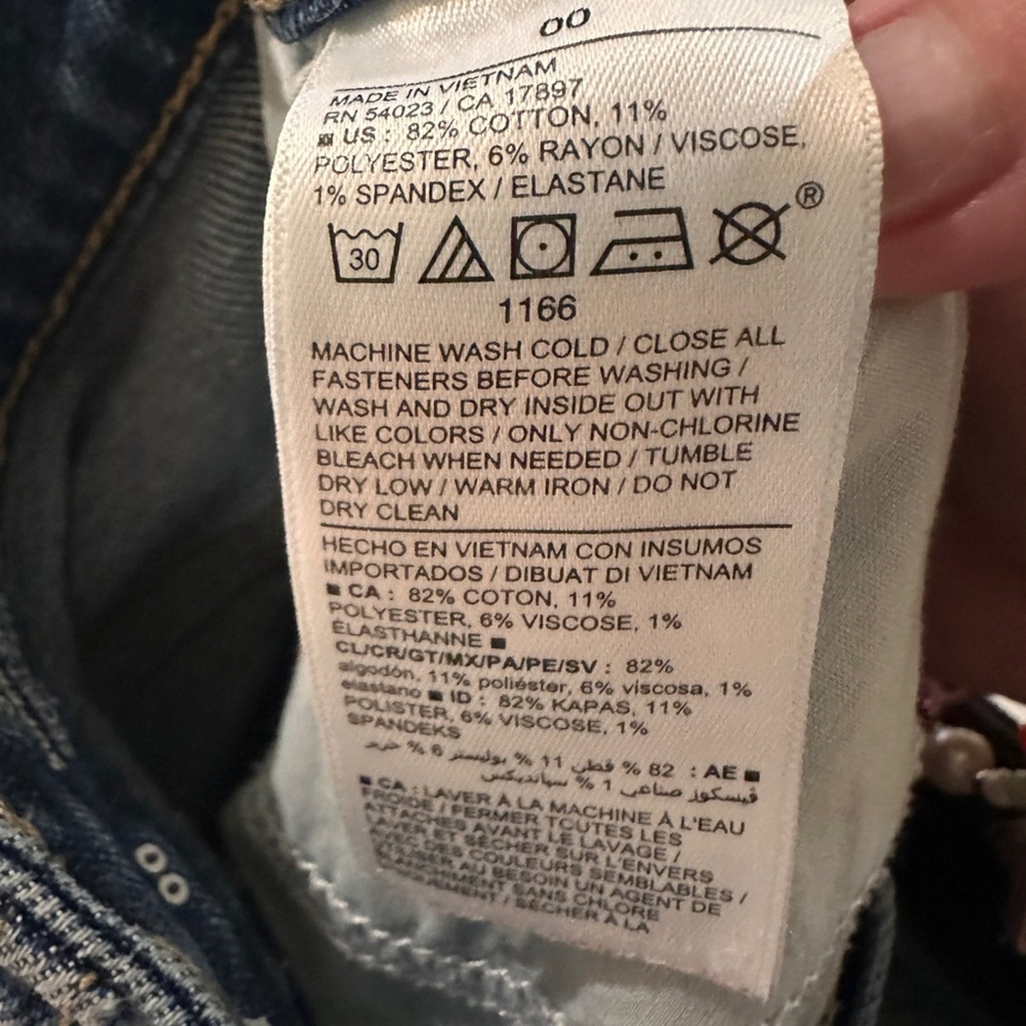 Old Navy high rise rockstar super skinny jeans size 00
