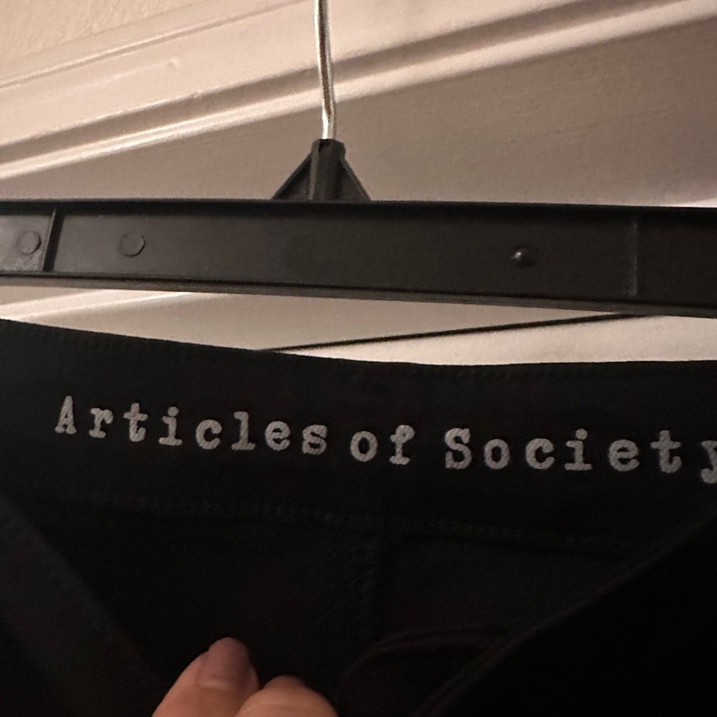 NWT Articles of Society black active ankle skinny pants size 29