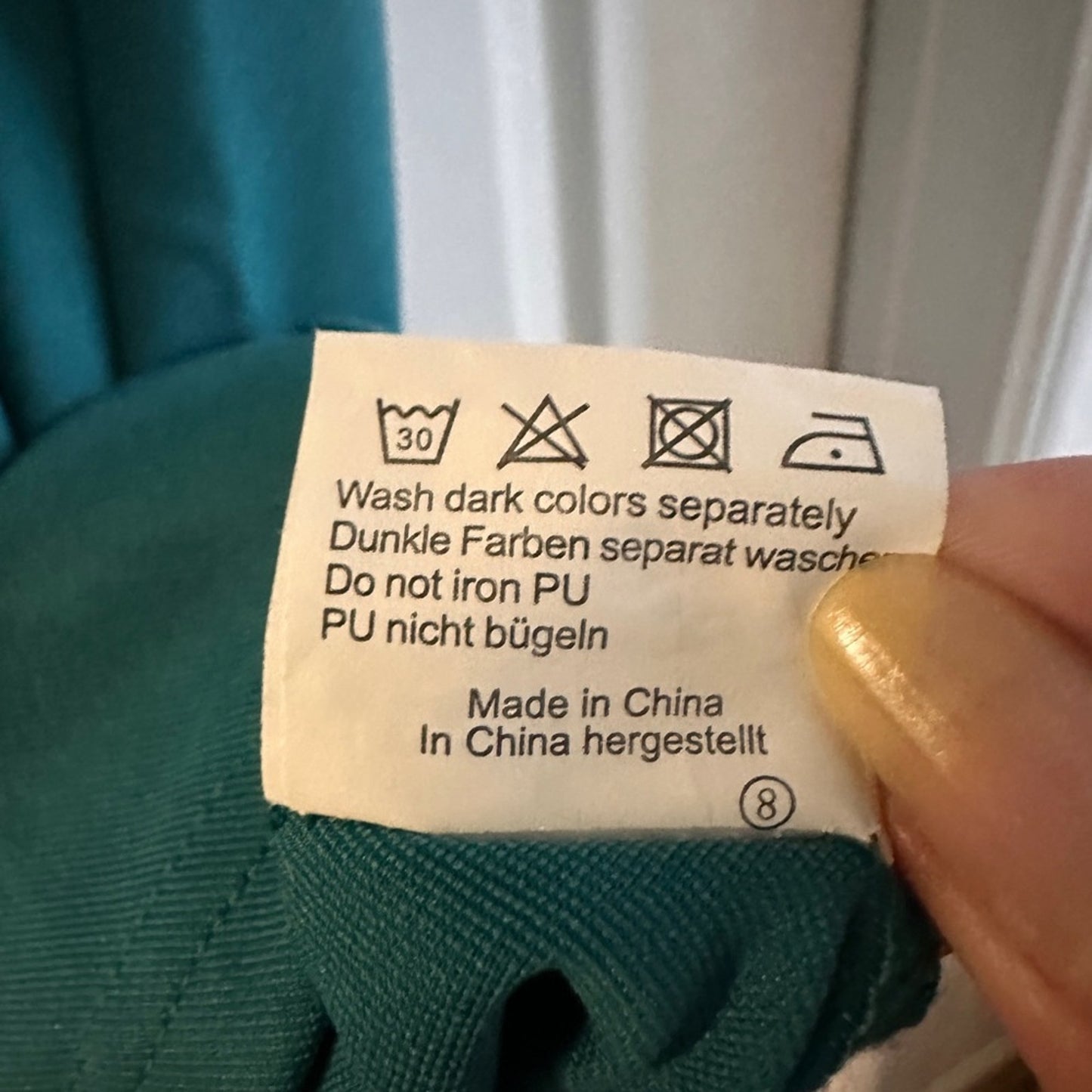Grace Karin turquoise aline midi dress size medium