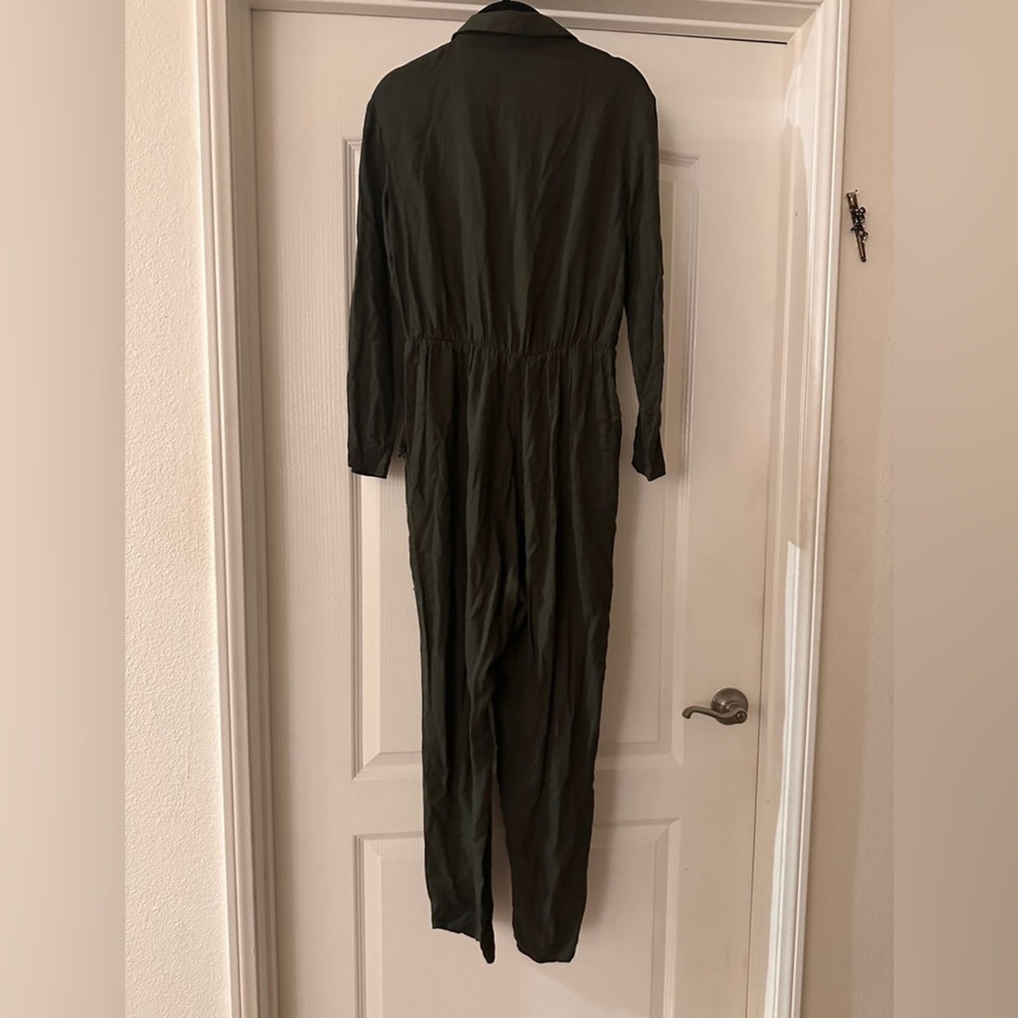 ASOS dark green jumpsuit size 2