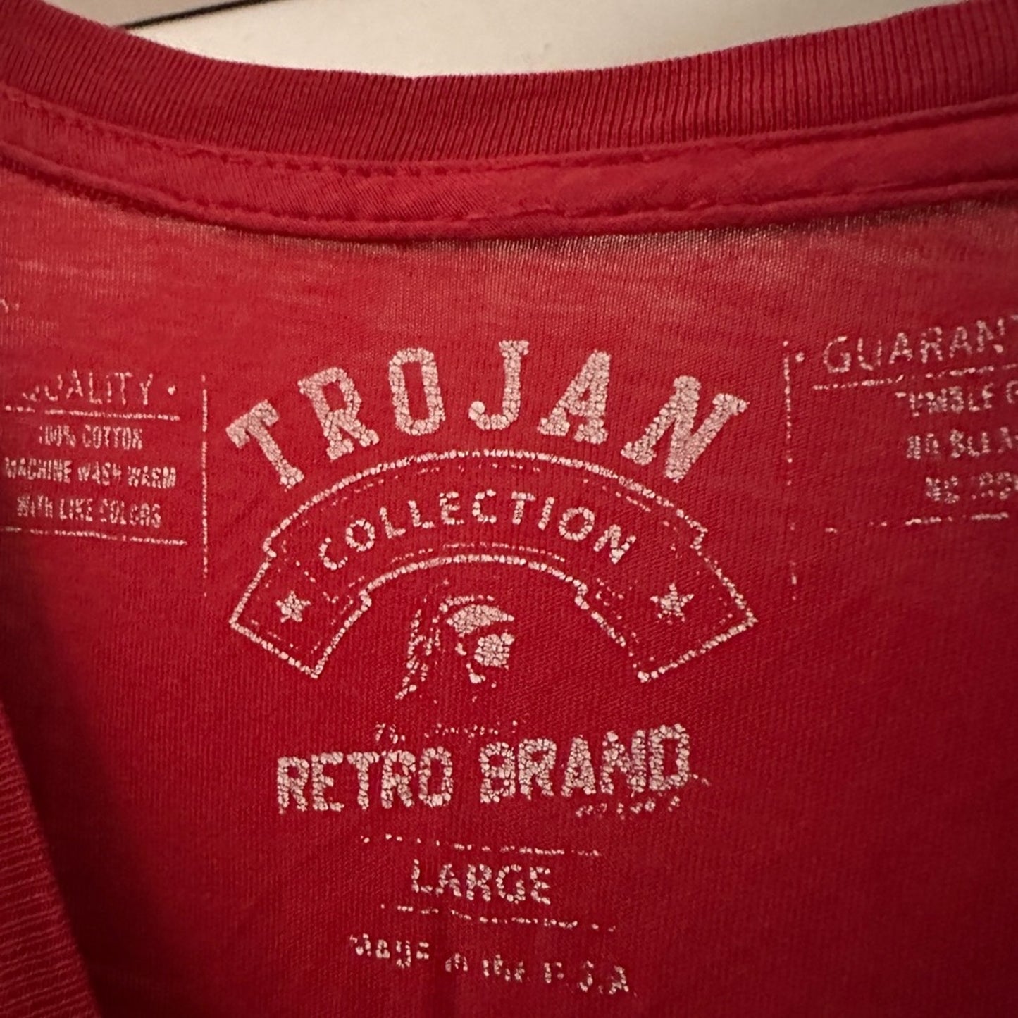 USC Trojans graphic tee size large