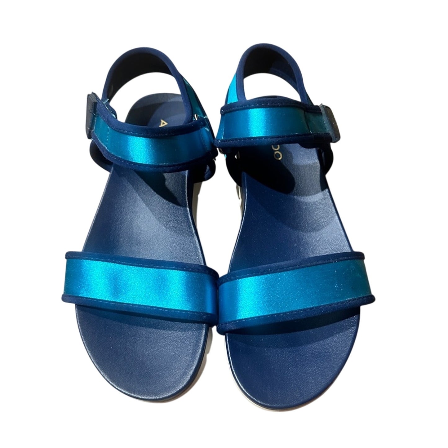 🍷NWT Aldo blue sandals size 6.5