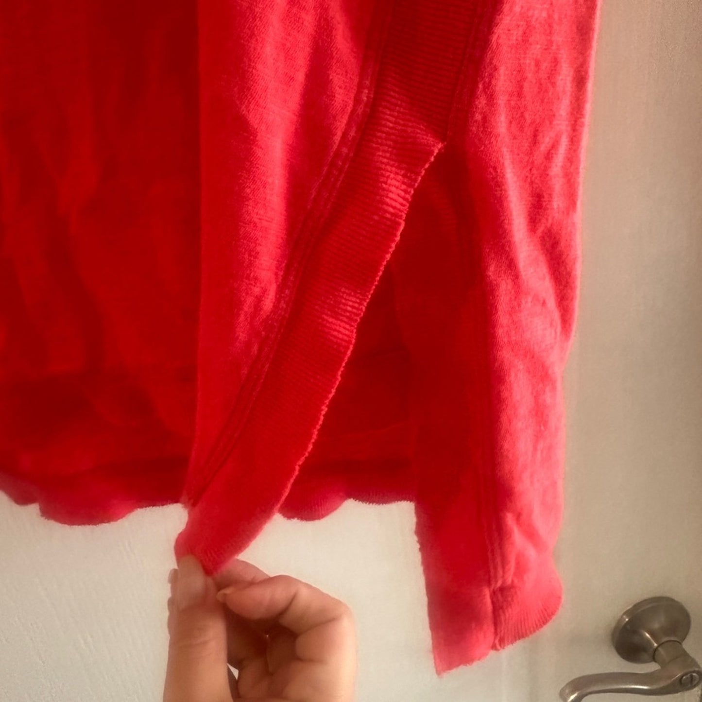 🍷Lucy & Laurel coral modal cotton soft tee shirt size 3X