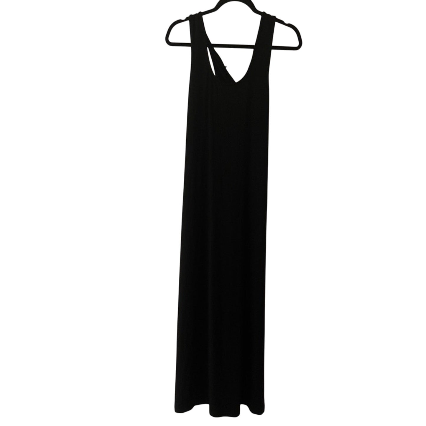 Casual black criss cross tank dress size XL