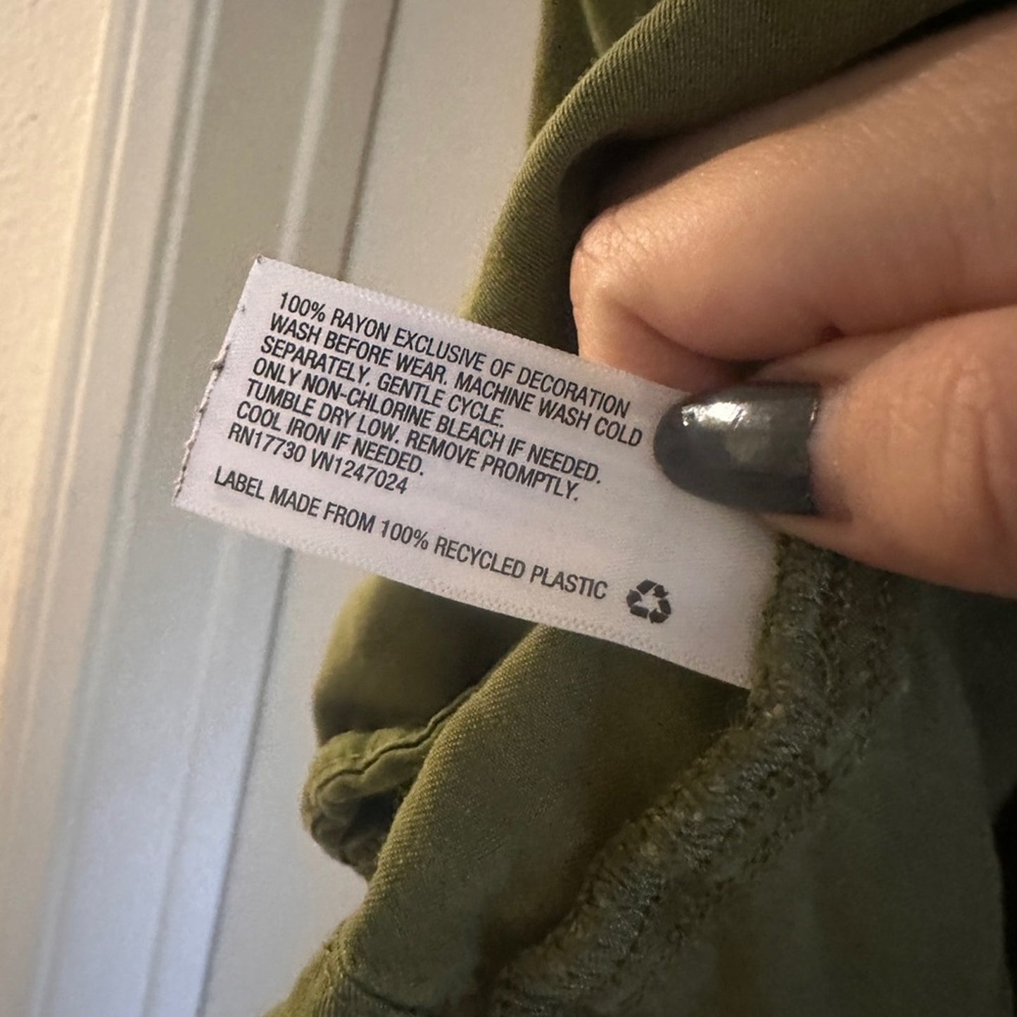 Xhilaration army green shacket size 14/16