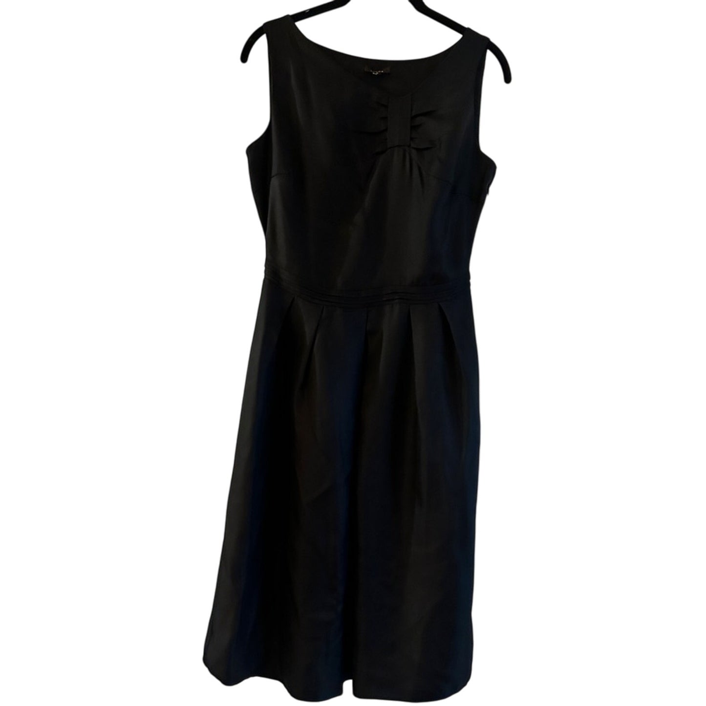 Tocca 100% silk black midi dress size 2