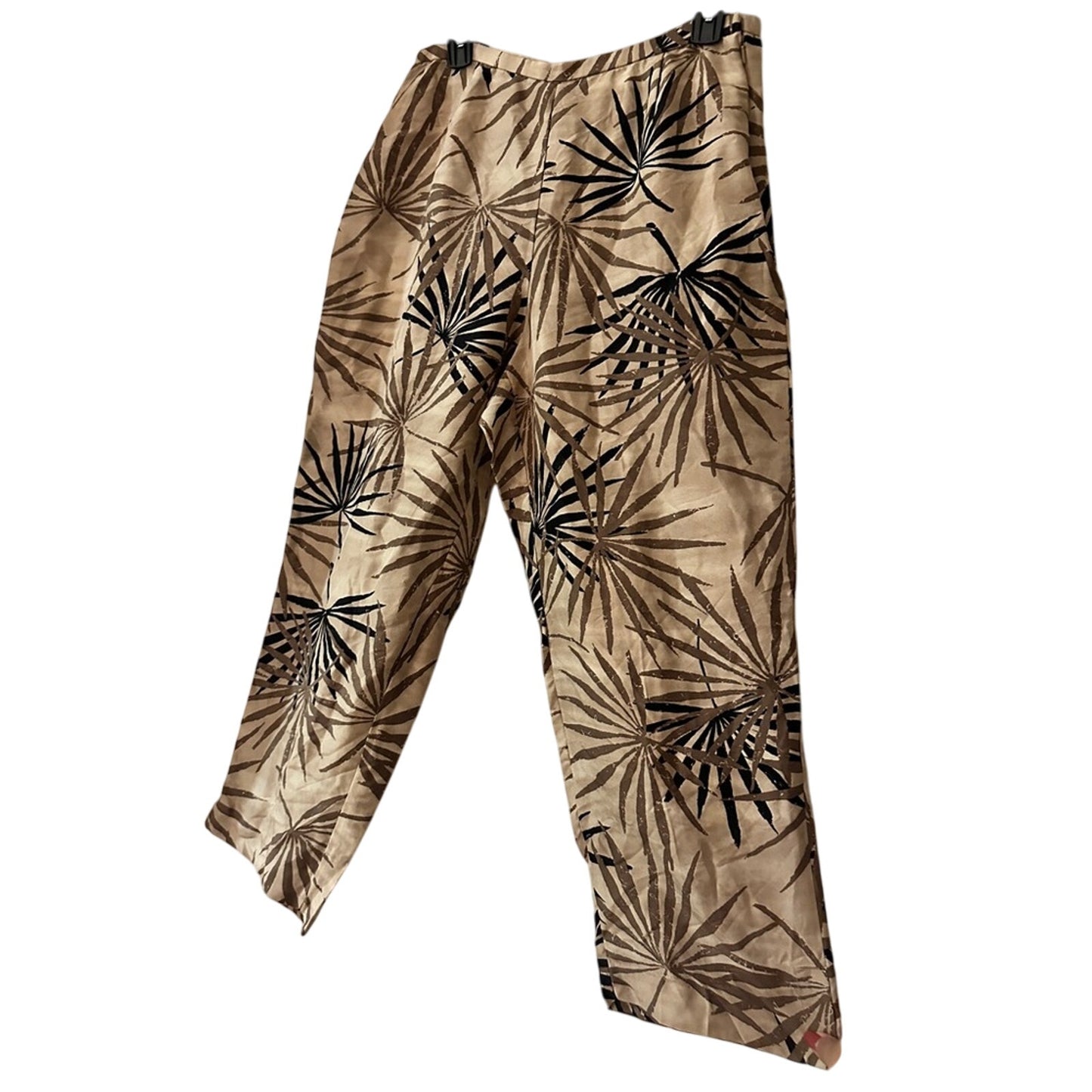 Vintage Valerie Stevens 100% silk pants size medium