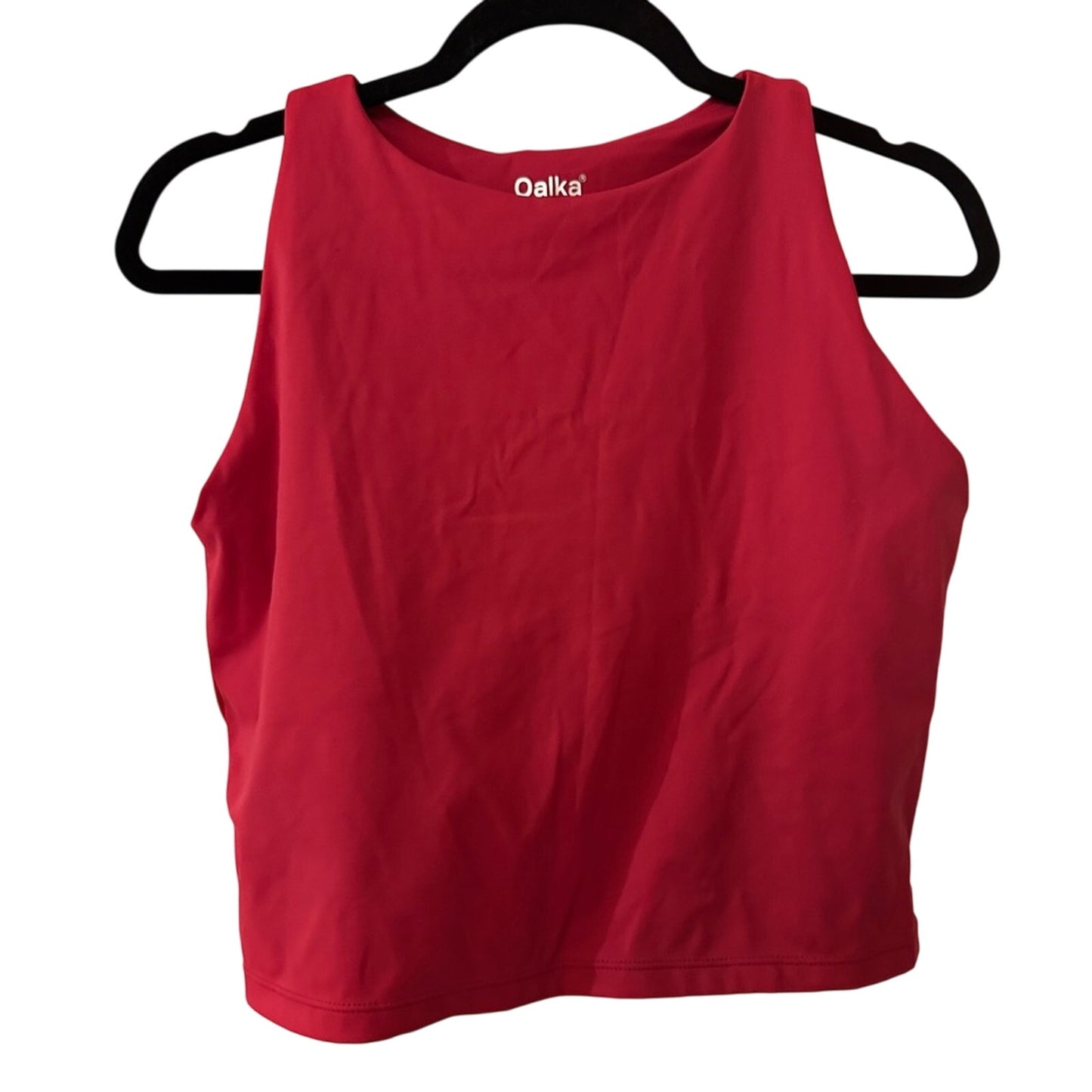🍷Oalka hot pink activewear tank size large