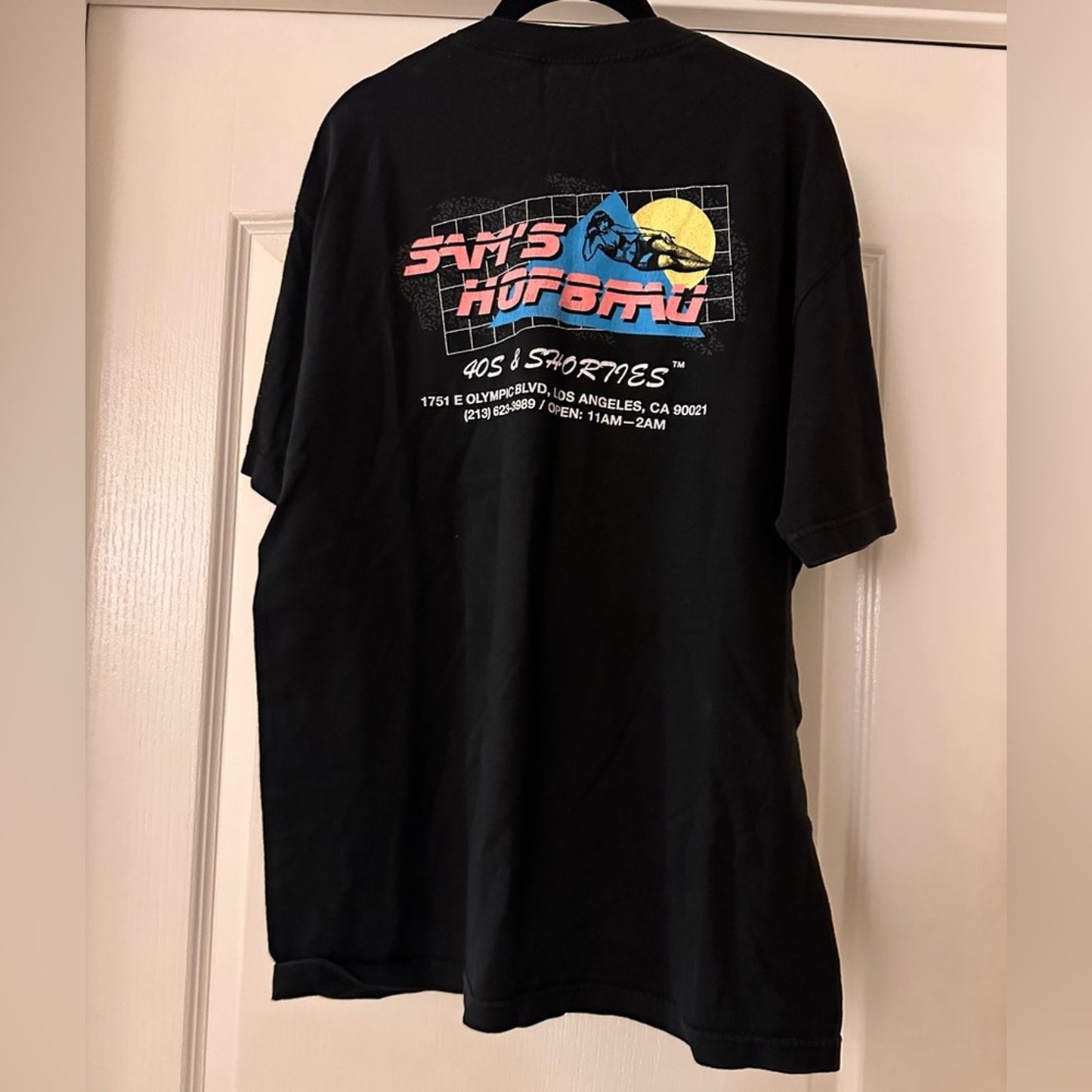 40s & Shorties Graphic Black Graphic Tee size large