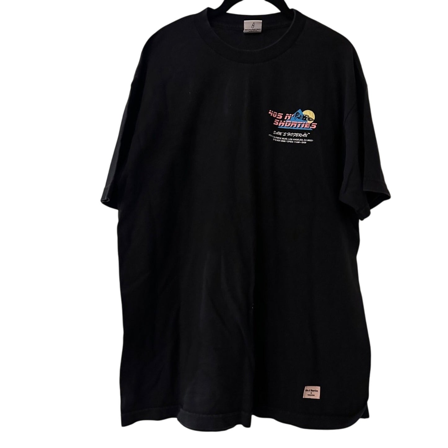 40s & Shorties Graphic Black Graphic Tee size large