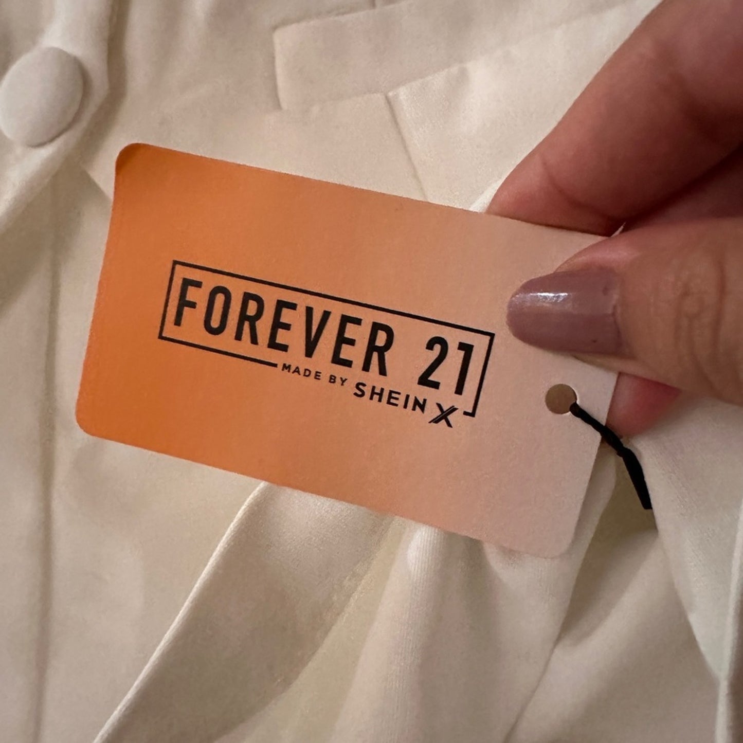 🐈⬛NWT Forever 21 for SHEIN button front tube romper size medium