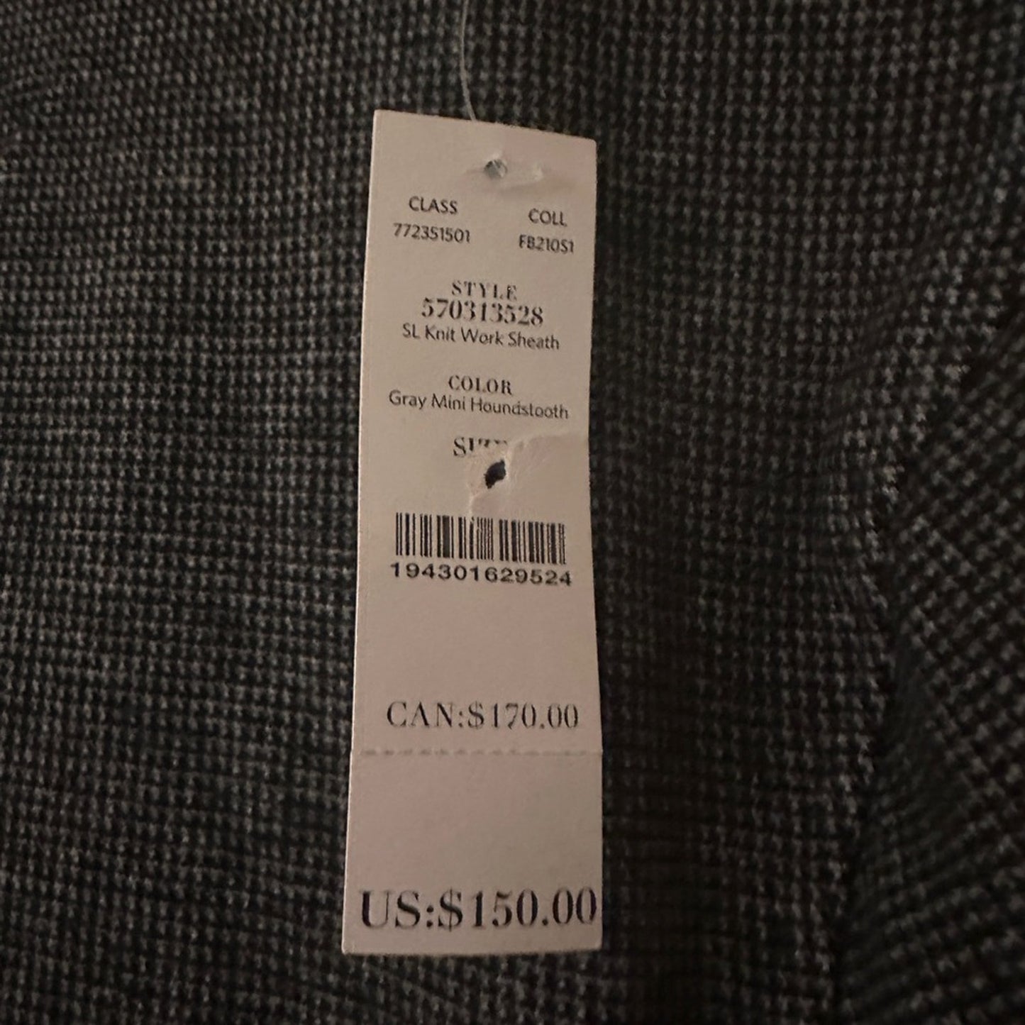 NWT White House black market dress size 2