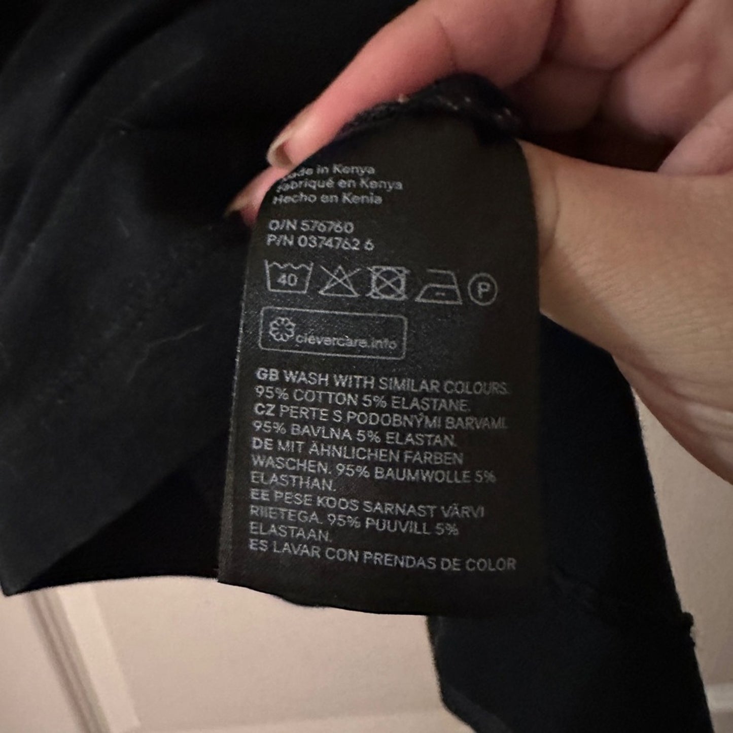 Divided black tank dress size small
