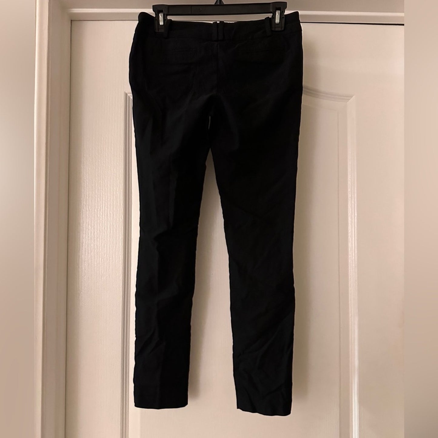 Papaya black slim leg trouser pants size medium