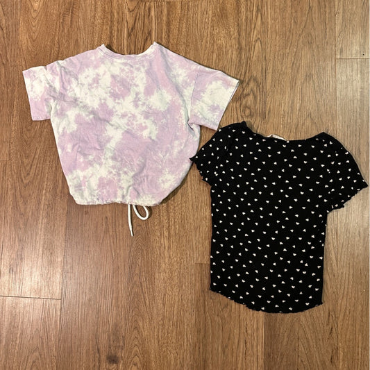Set of 2 H&M short sleeve tees size 12/14