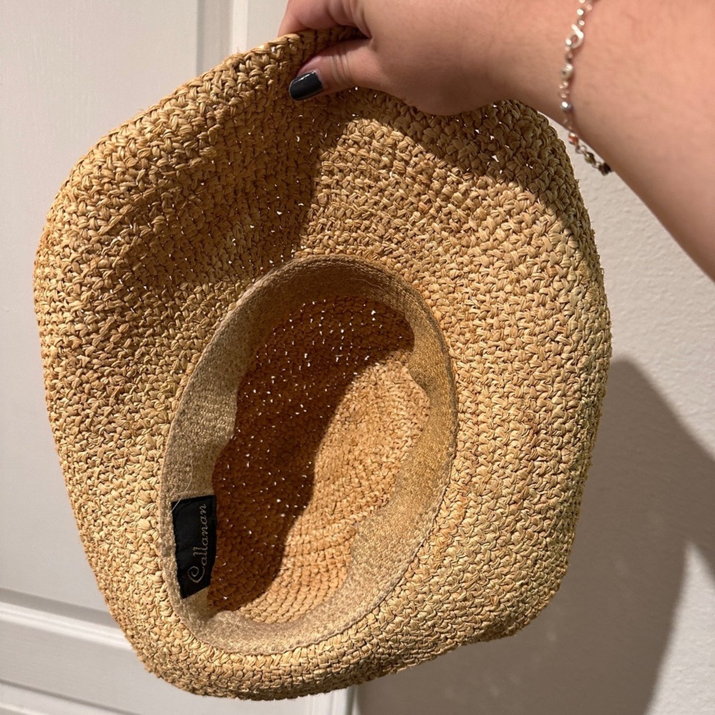 Vintage Callahan Summer Straw Hat One Size