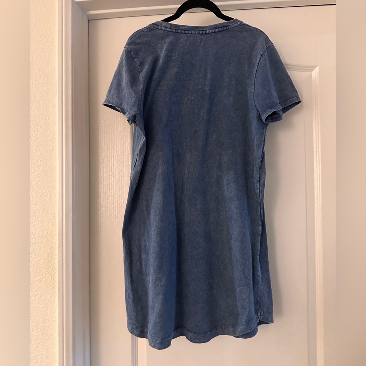 BDG blue cotton tee shirt dress size medium