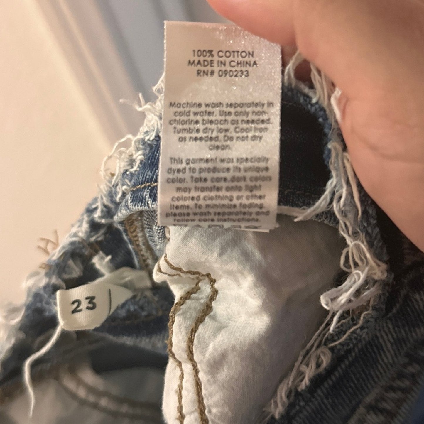 Pacsun 90’s low rise blue jeans size 26