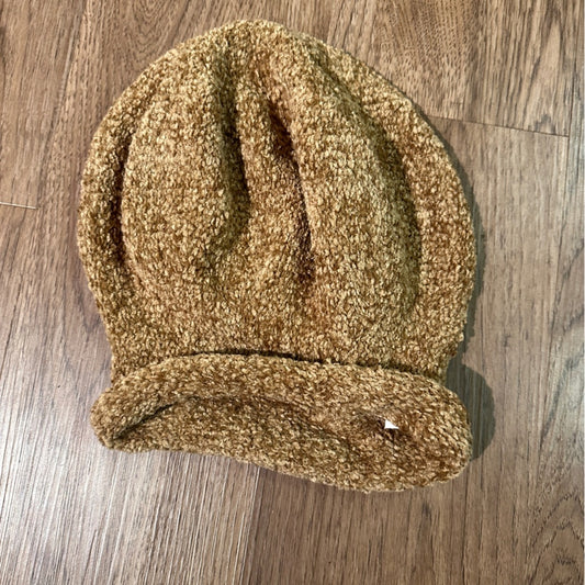 Light brown knit hat