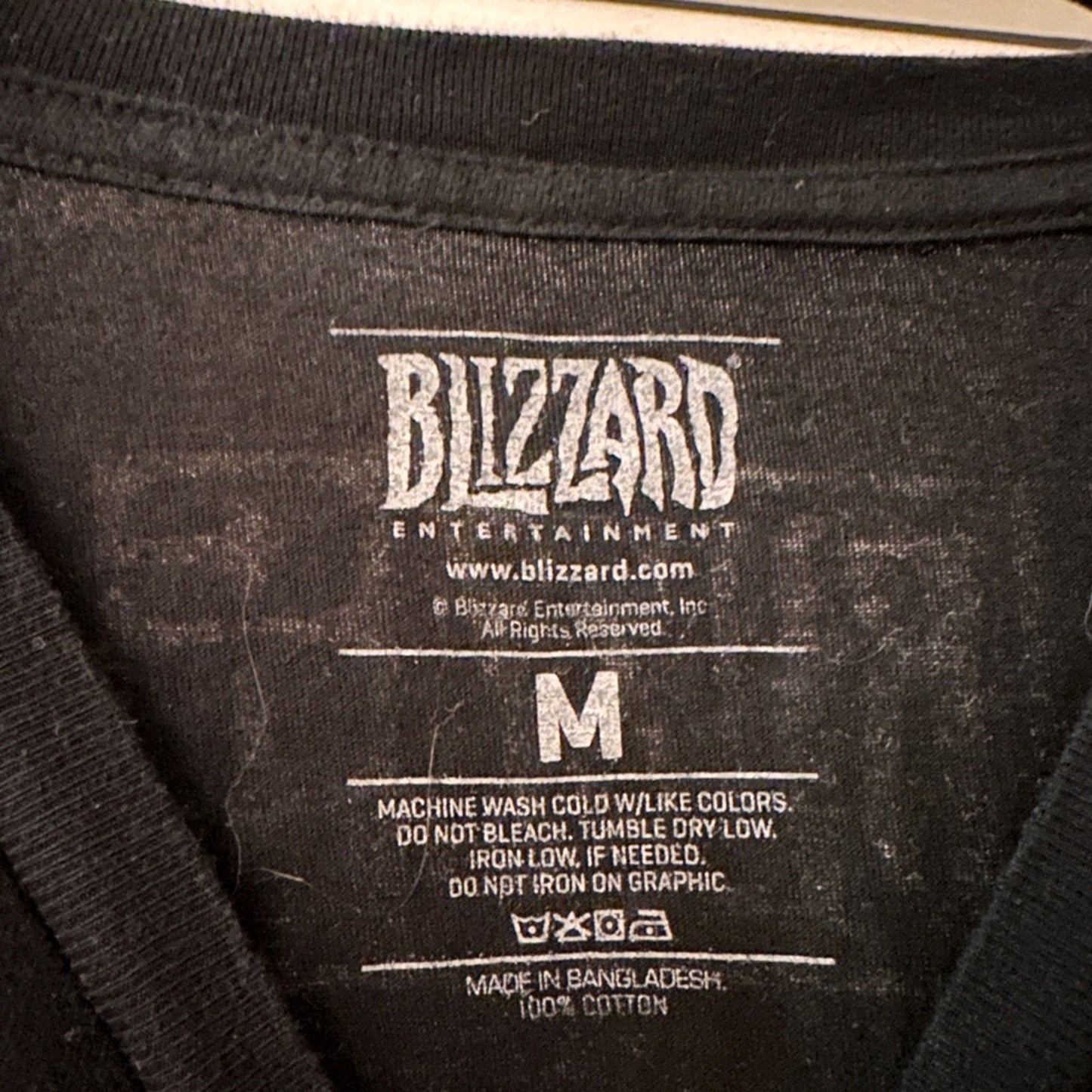 Blizzcon 2013 Blizzard black graphic tee size medium