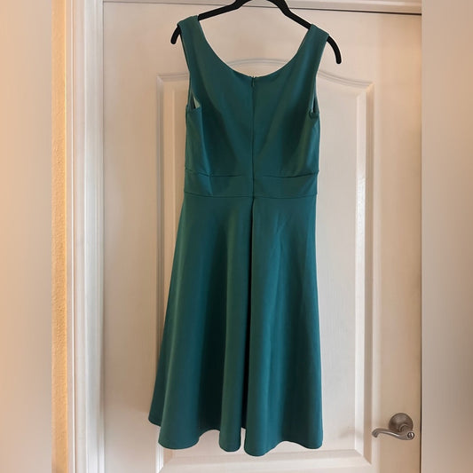 Grace Karin turquoise aline midi dress size medium