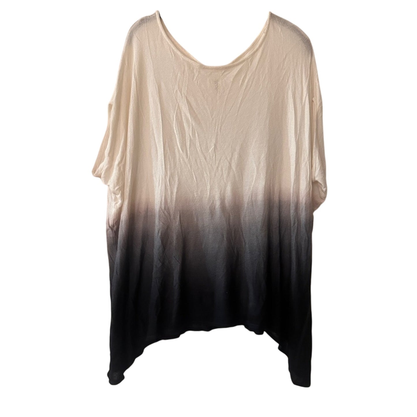 Fluxus white and navy ombré lightweight blue one size
