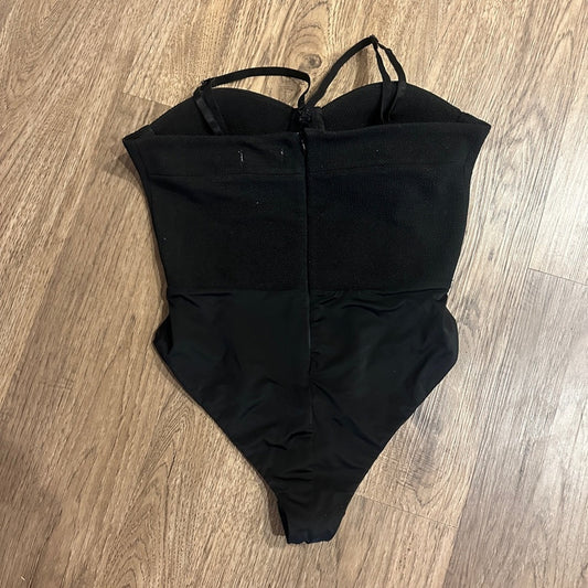 Arden B black one piece bodysuit size medium