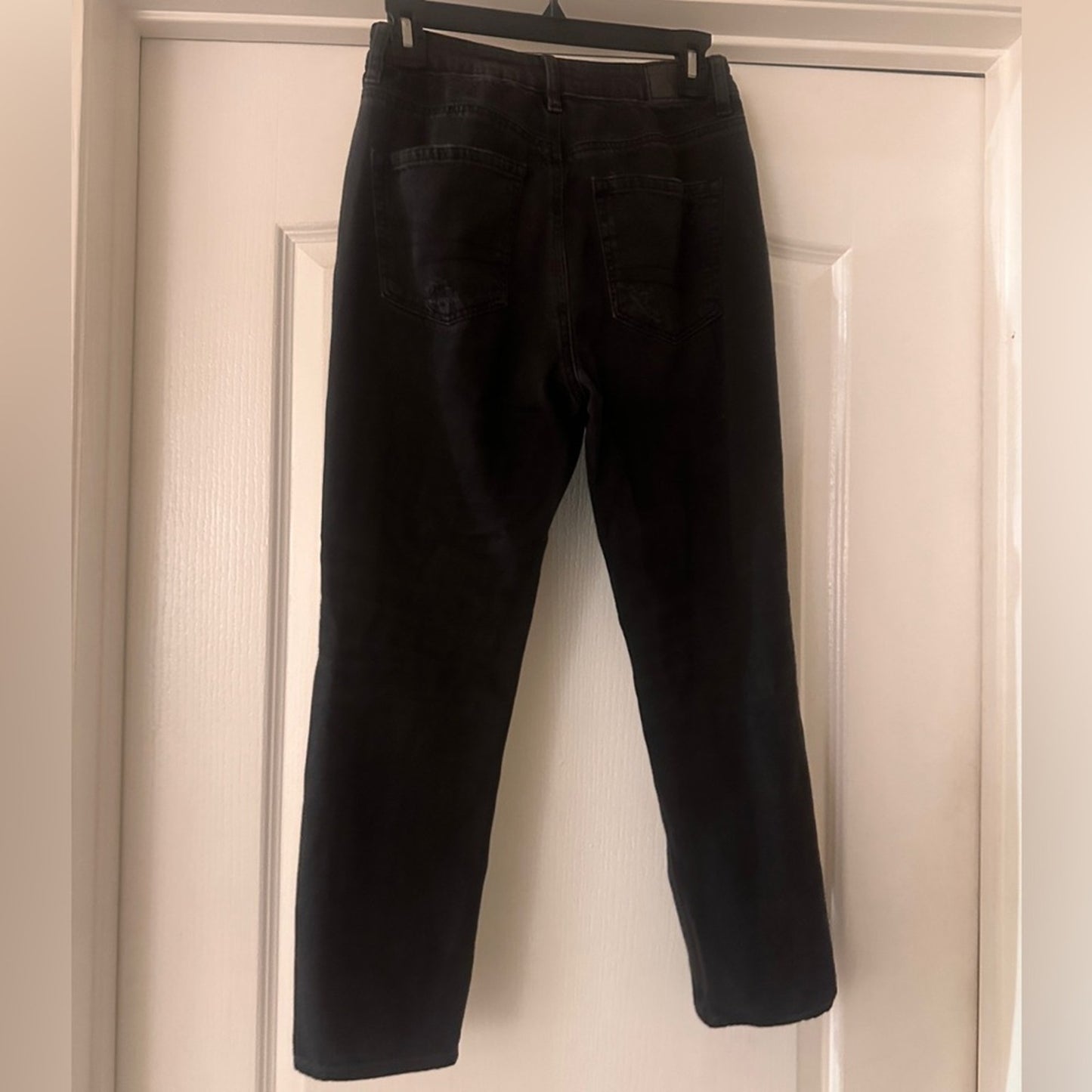 American eagle outfitters dark wash denim jeans straight leg size 2 short
