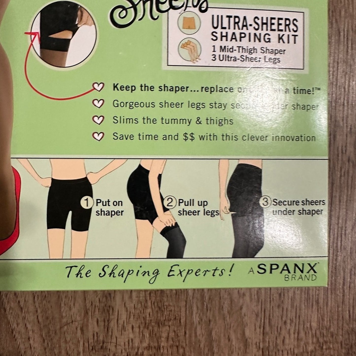 NWT set of 2 Assets by spanks shapewear black thigh high stockings set size 5