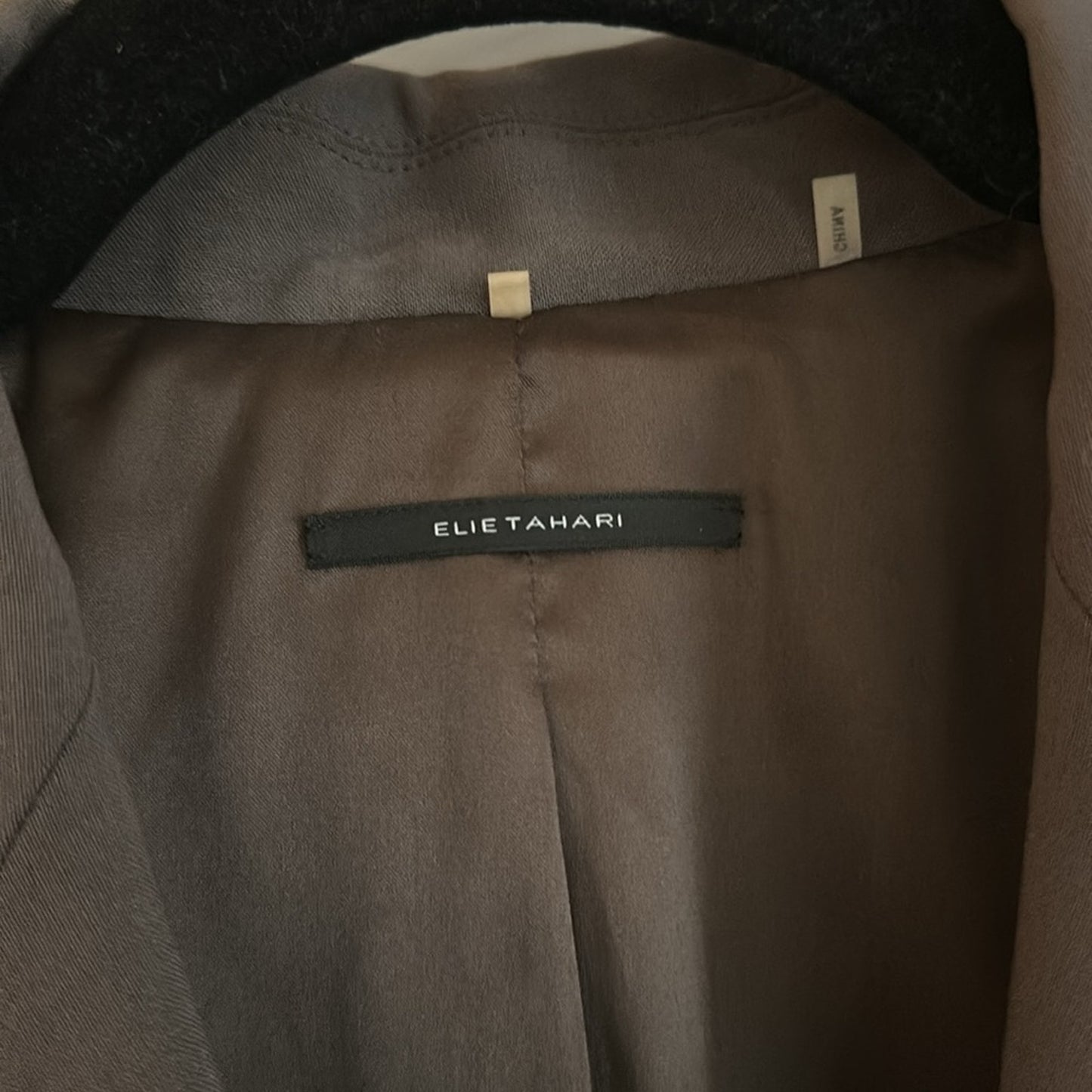 Elie Tahari grey blazer size 8
