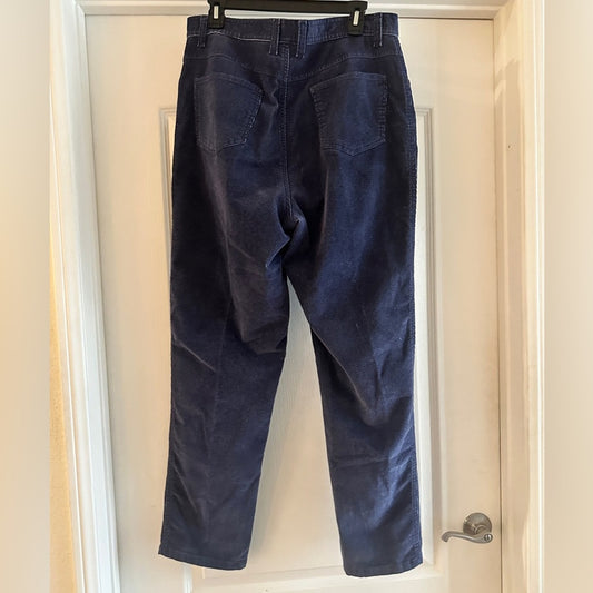 🍷Vintage 90’s billblass textured corduroy jeans in navy size 14