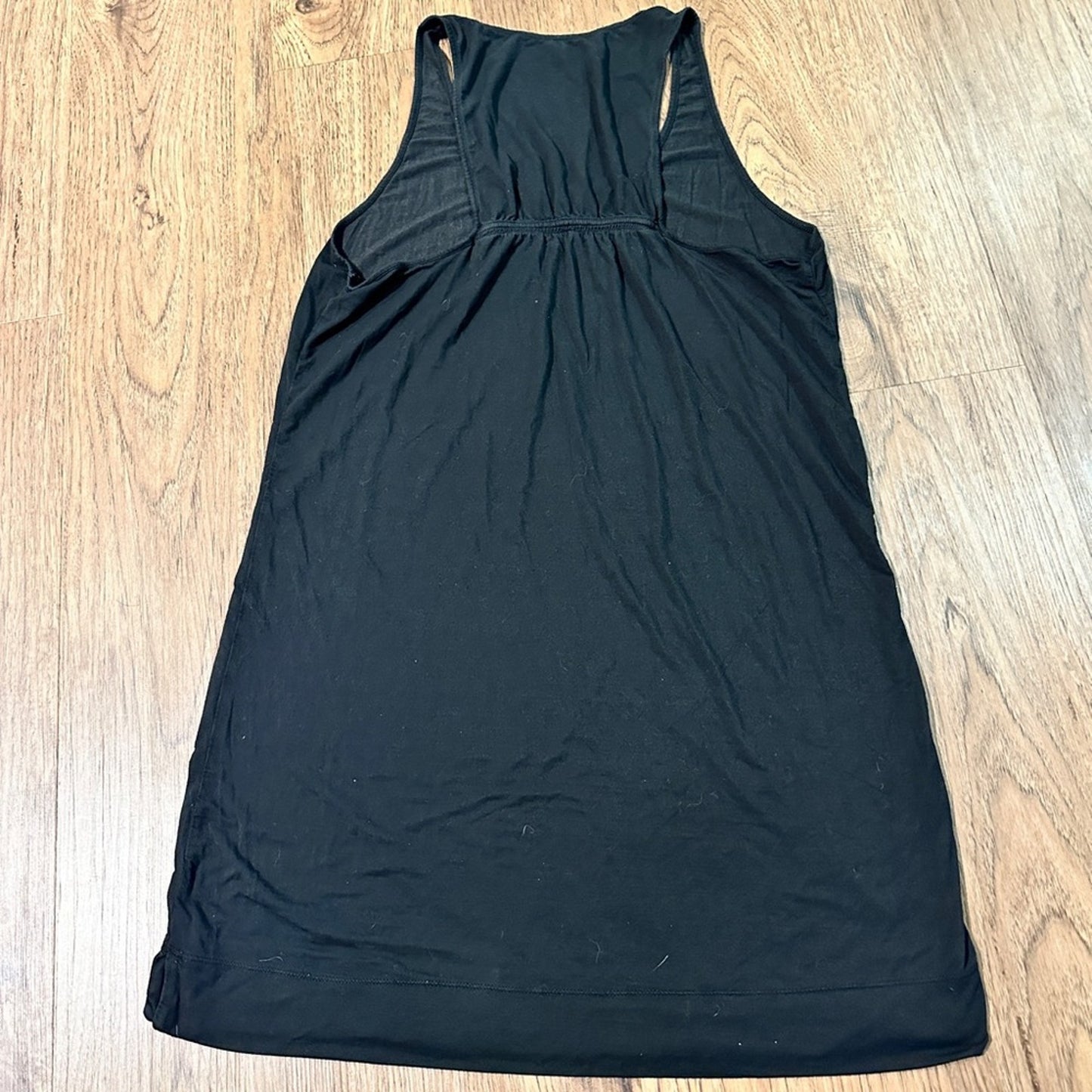 🍷Gap body ruched back racer tank mini dress size medium