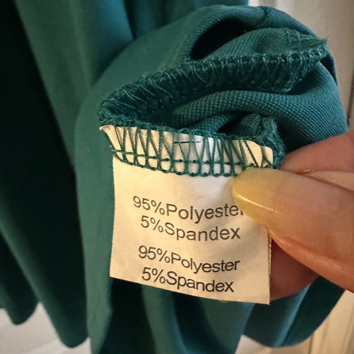 Grace Karin turquoise aline midi dress size medium