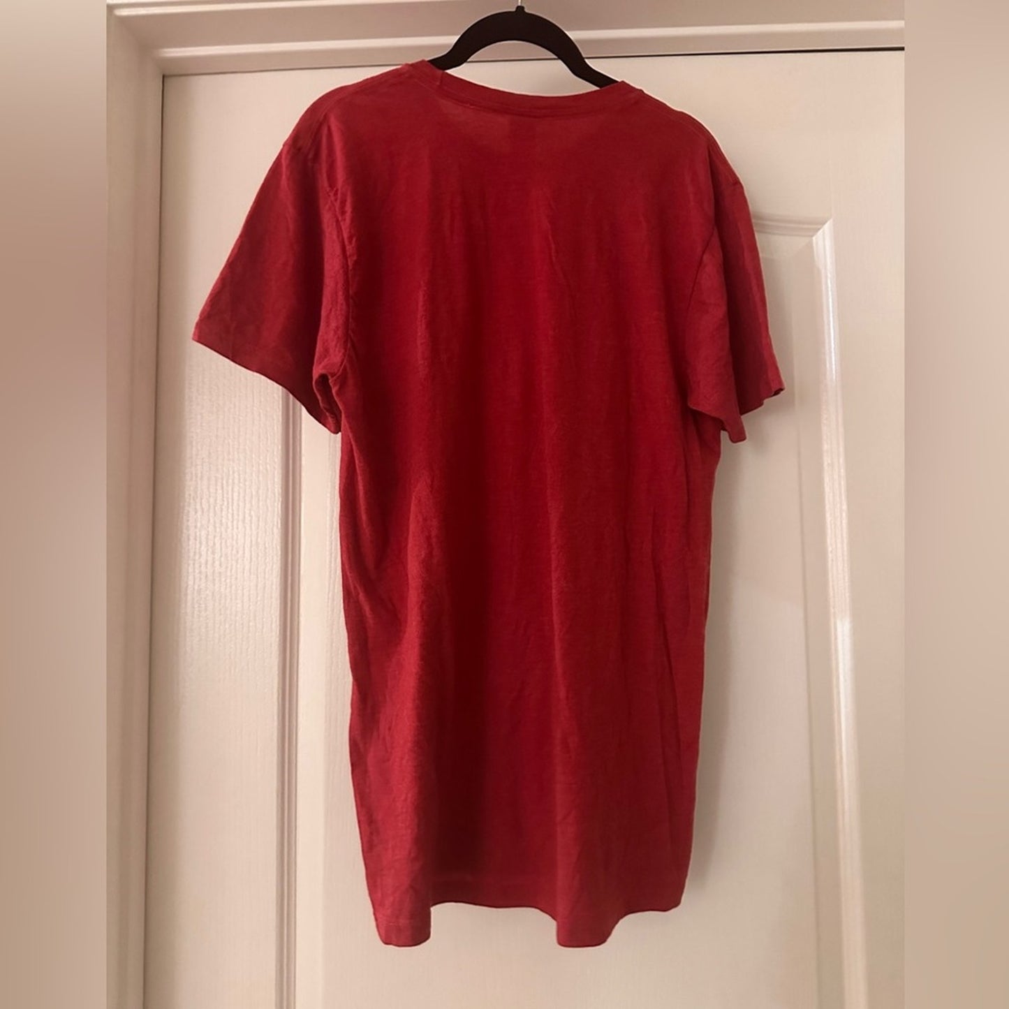 Volcom red graphic tee size medium