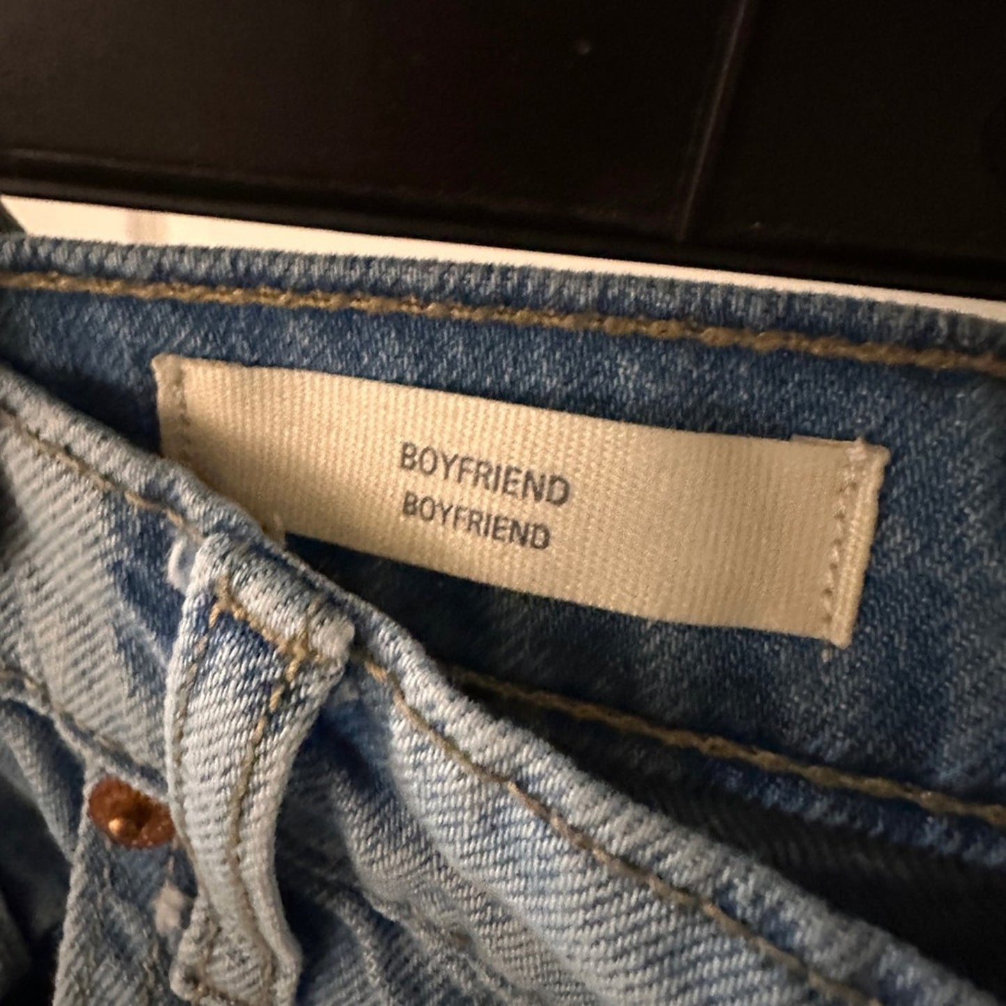 Universal thread floral washed 100% cotton denim jeans size 18/34