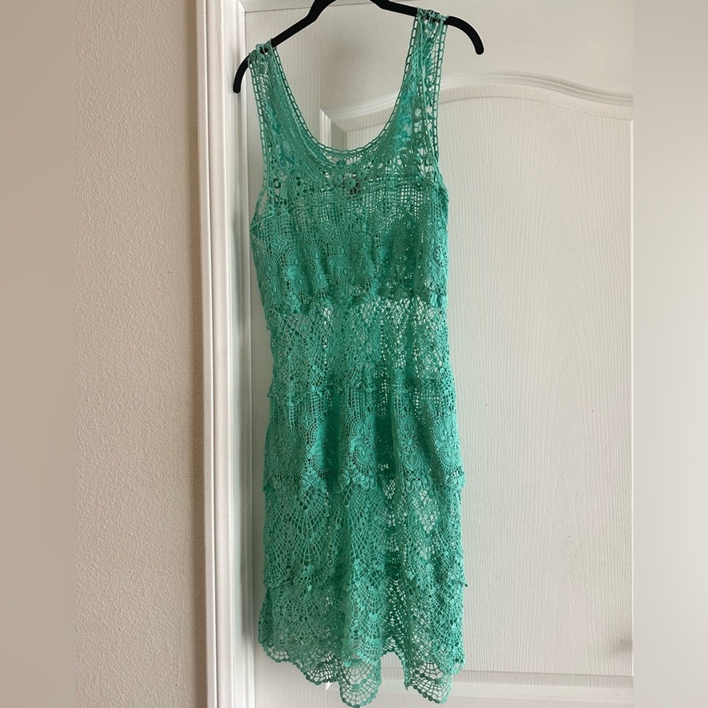 American Rag crochet dress size small