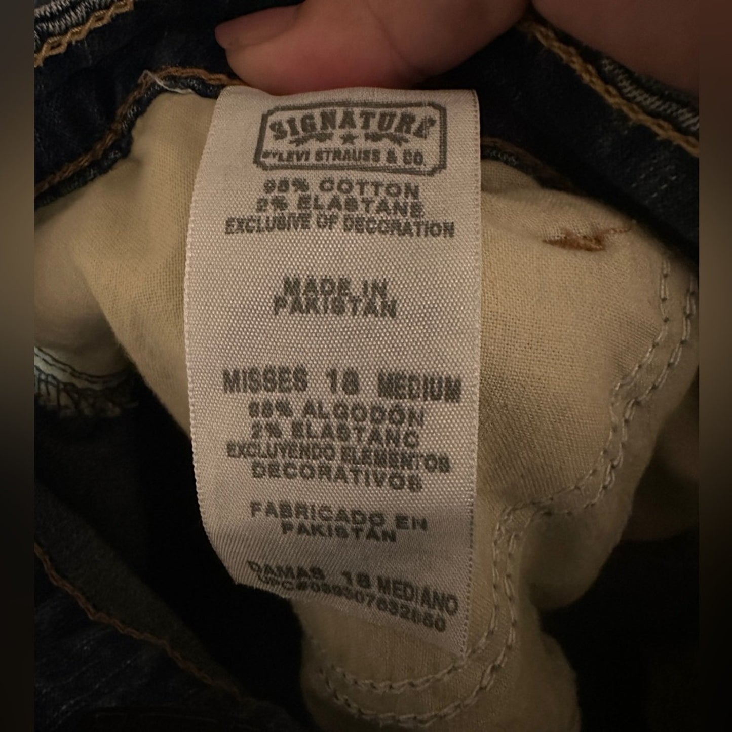 Levi’s boot cut jeans size 18