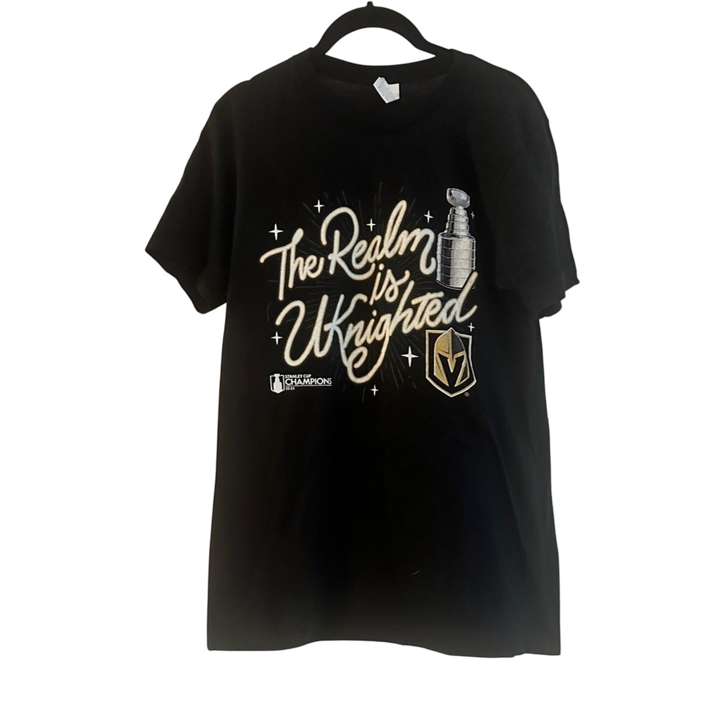 Unisex the Las Vegas Golden Knights, 2023 champion graphic T size medium