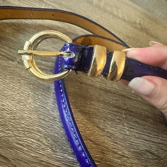 Genuine leather skinny belt size 30, 31, 32 in