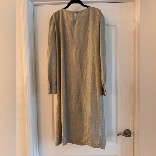 Boston Maid silver shimmer dress size 12