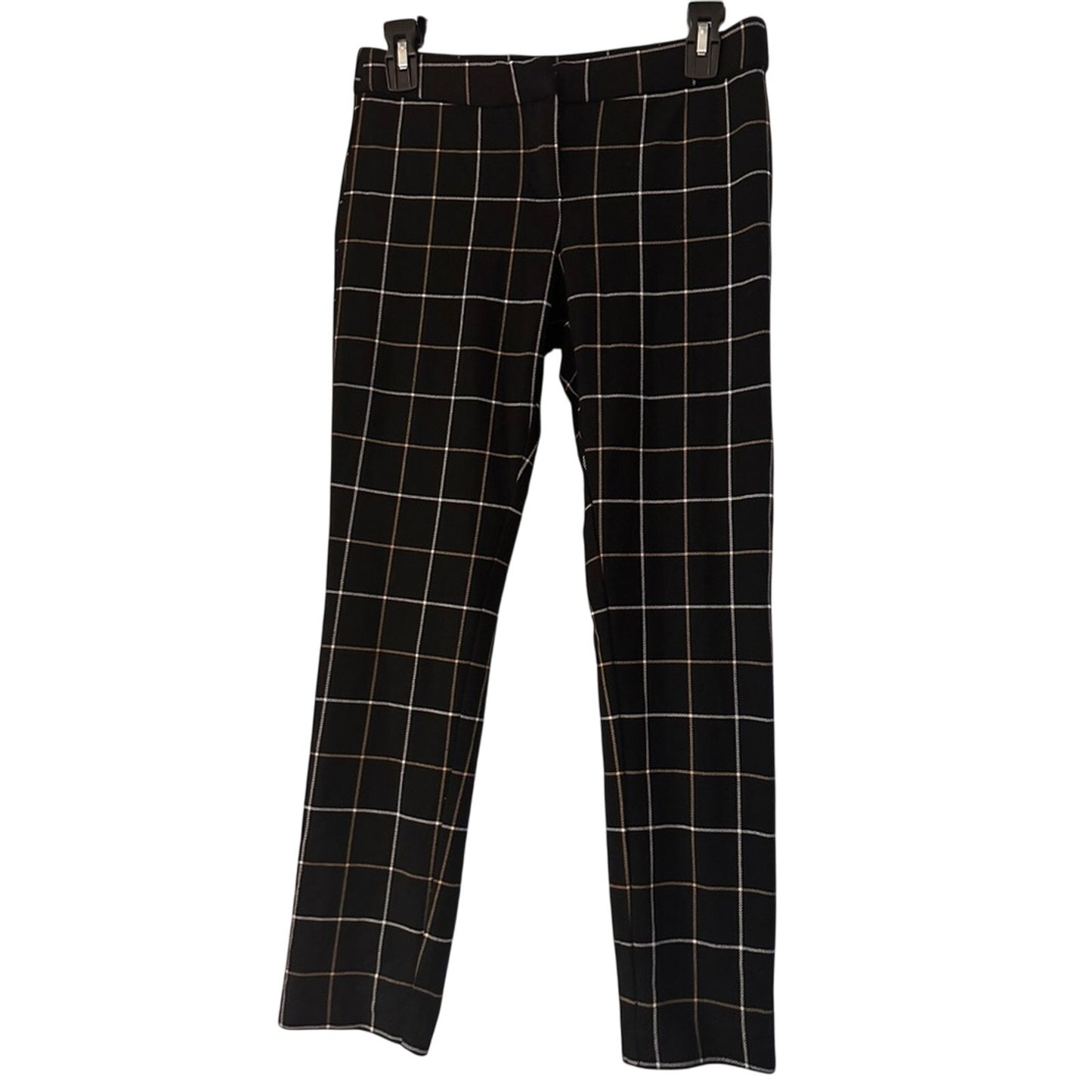 Amanda&Chelsea black check trouser pants size 2